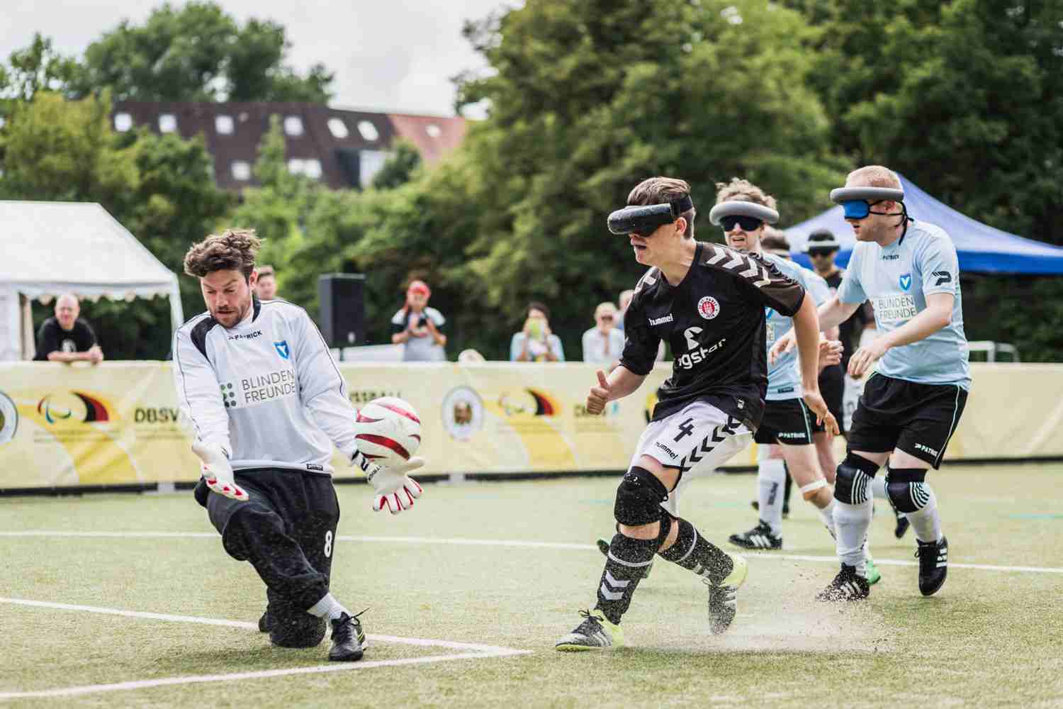 Artikelbild Blindenfußball-Bundesligaspieltag in Hamburg ein toller Erfolg!